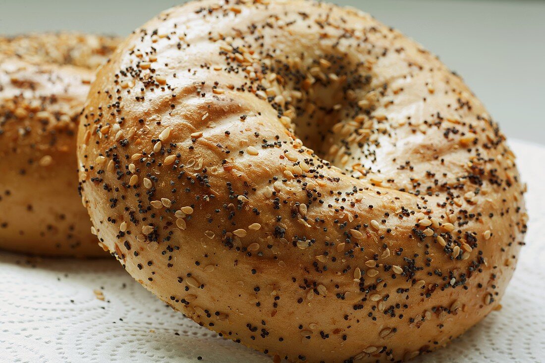 Two Whole Everything Bagels