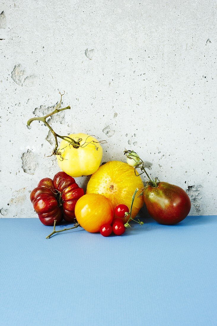 Verschiedene Heirloom Tomaten