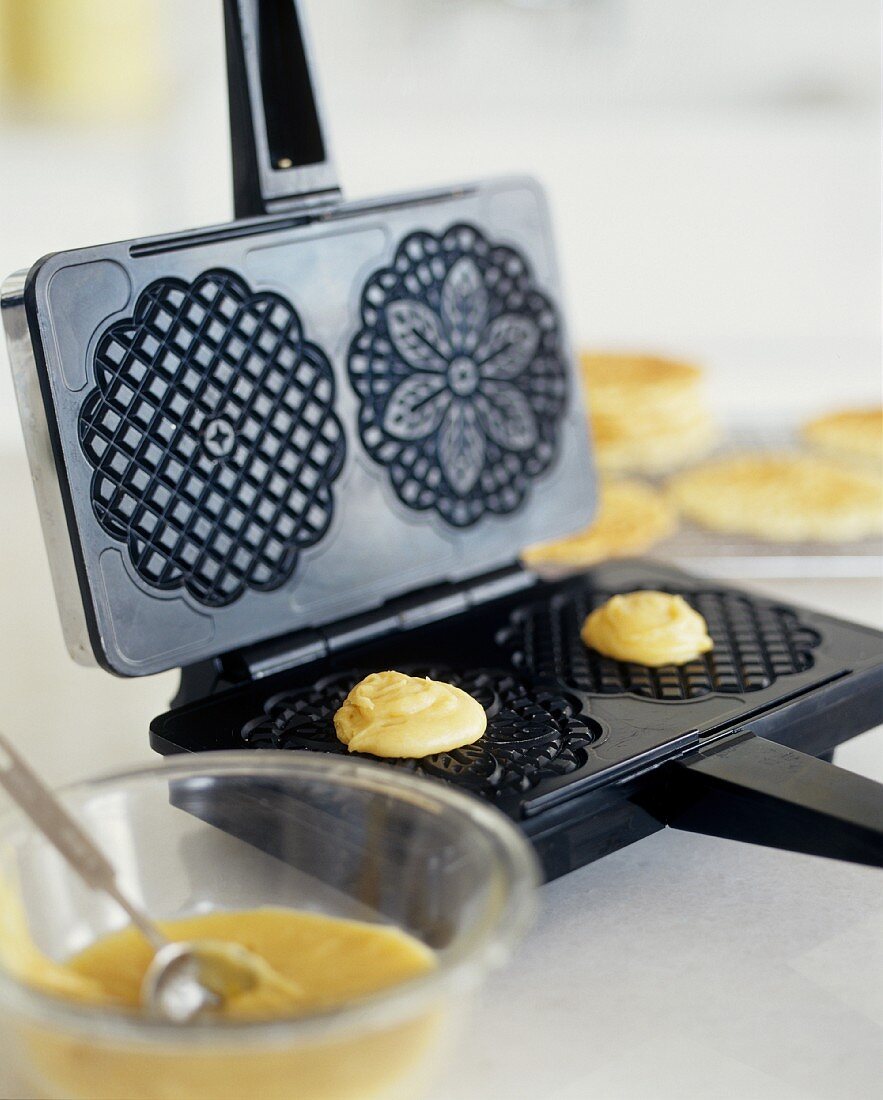 Making Pizzelles