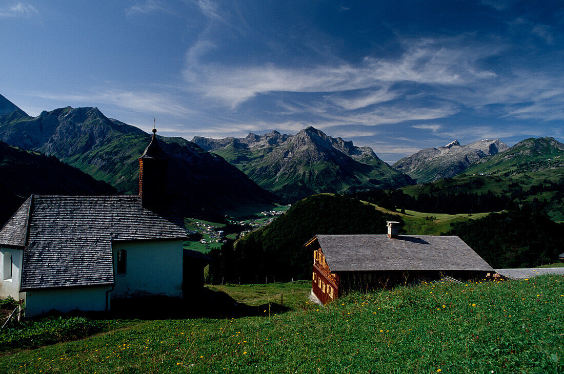 Hütte, Lech/Arlberg, Österreich