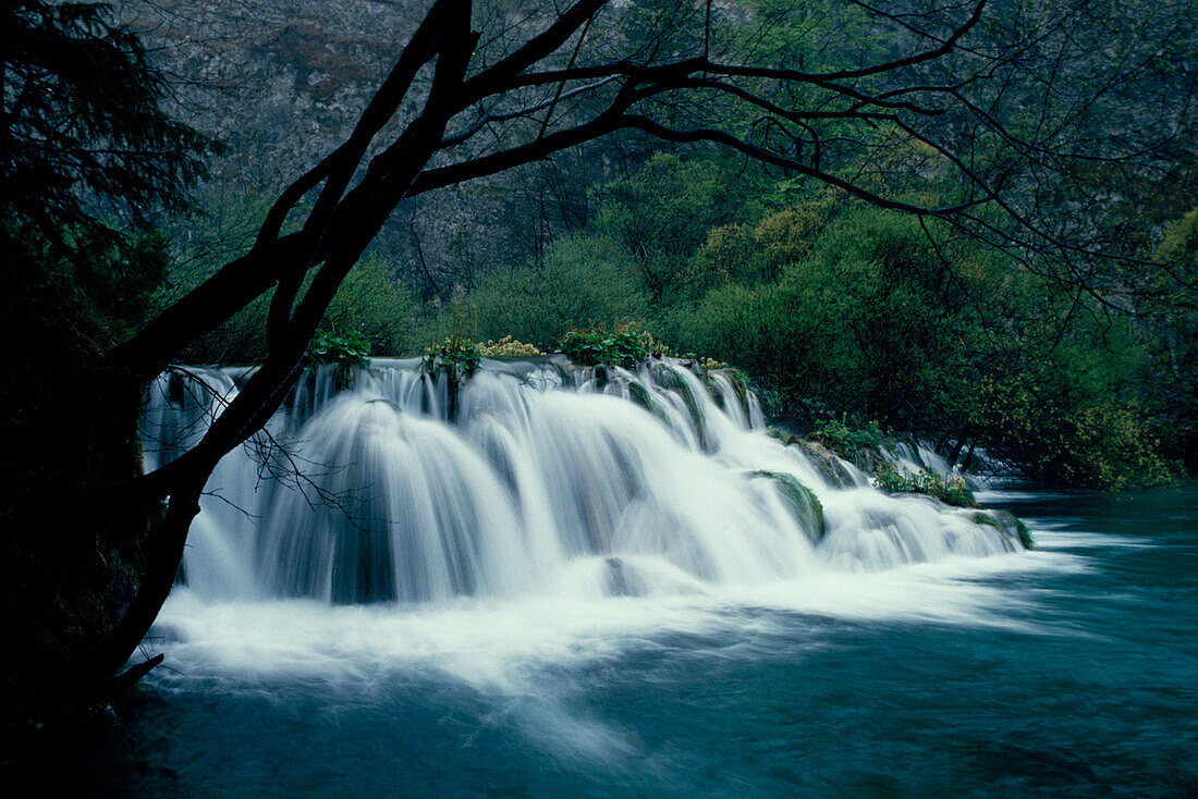 Fluss Wasserfall