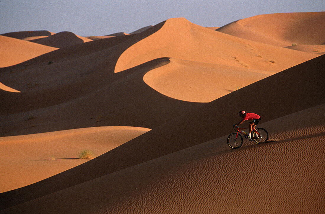 Mountain Biking, Wueste Marokko, Afrika