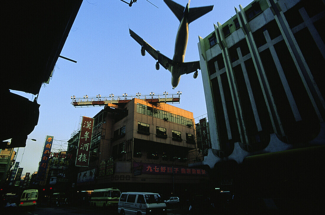 Einflugschneise, Kowloon Hong Kong