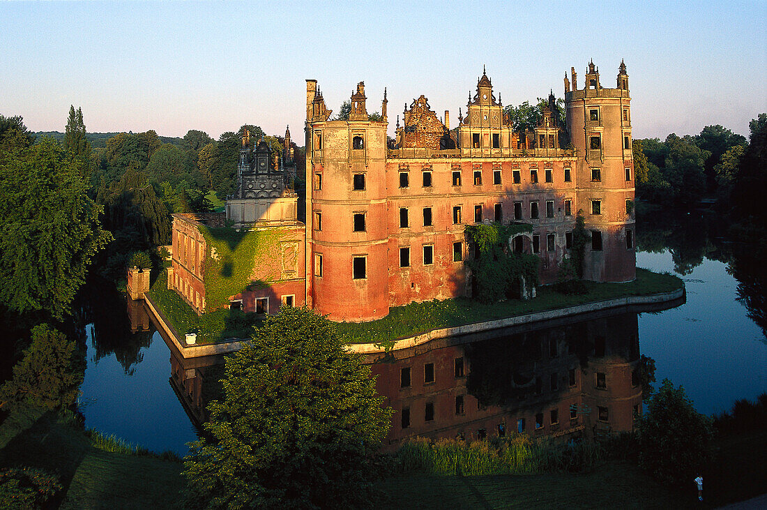 Brandenburg Castle and Fuerst Pueckler Park, Brandenburg, Germany