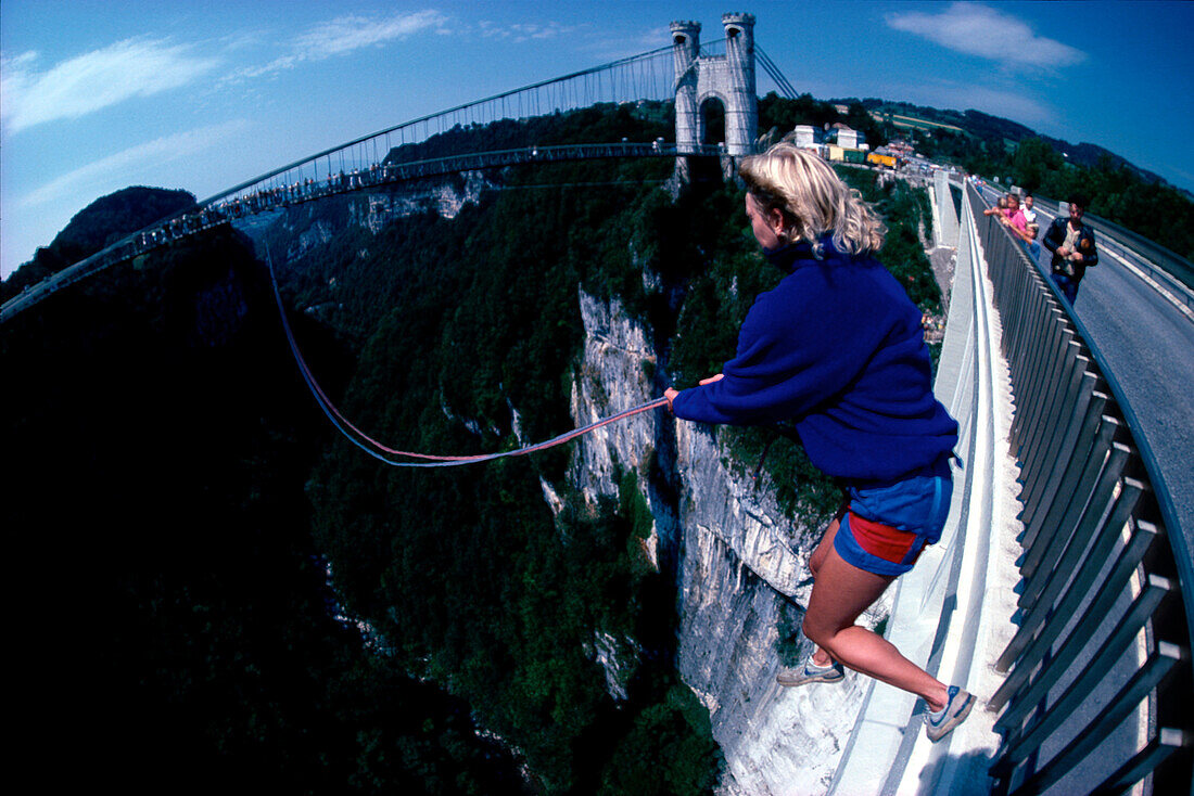 Leo de Wys Bungee Jumping Bungee Springen