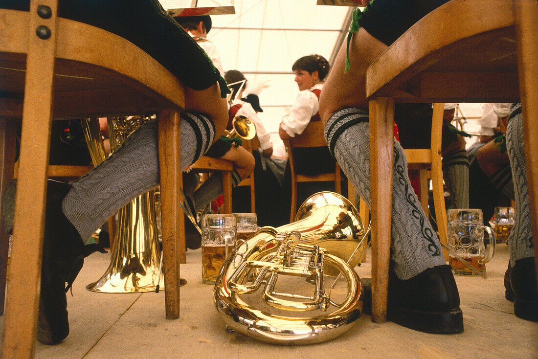 Bavarian folk musicians, Germany