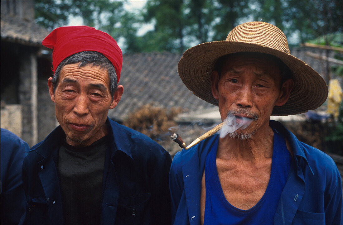 Yangtsekiang Insel Fengdu, China