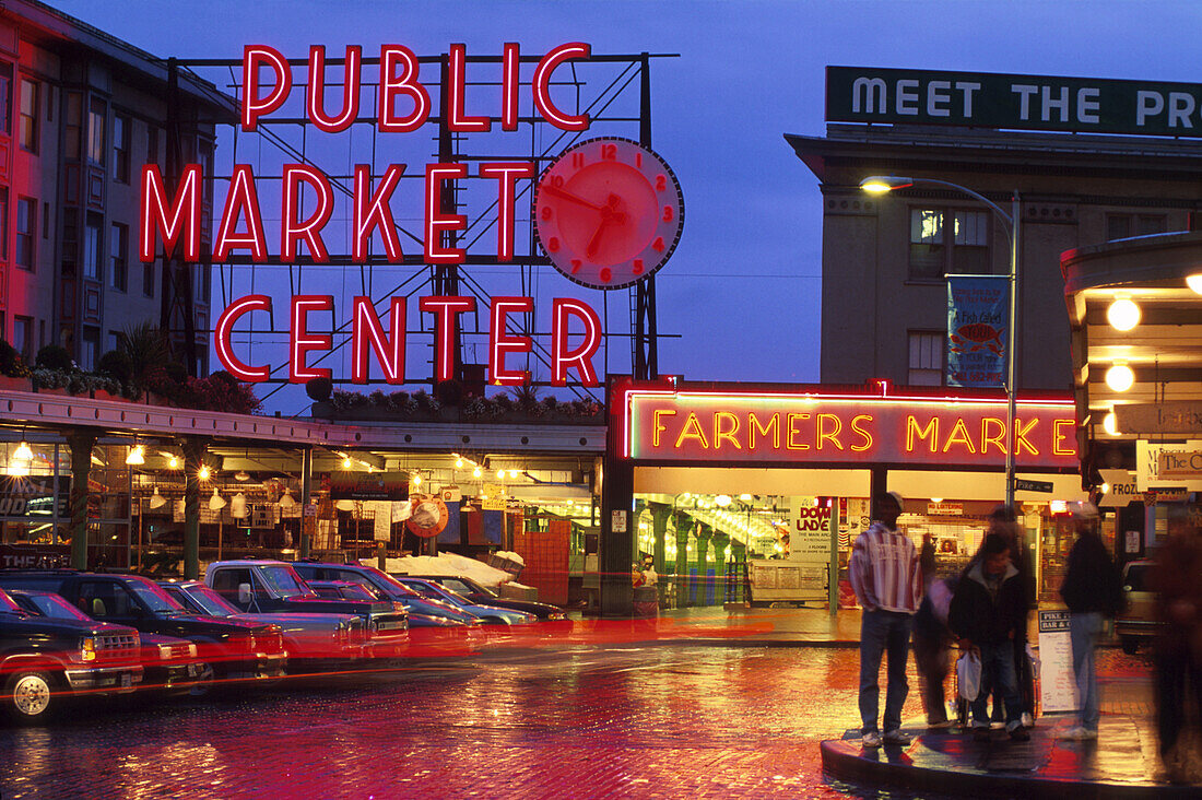 Leo de Wys Pike Place Market, Seattle, Washington, USA