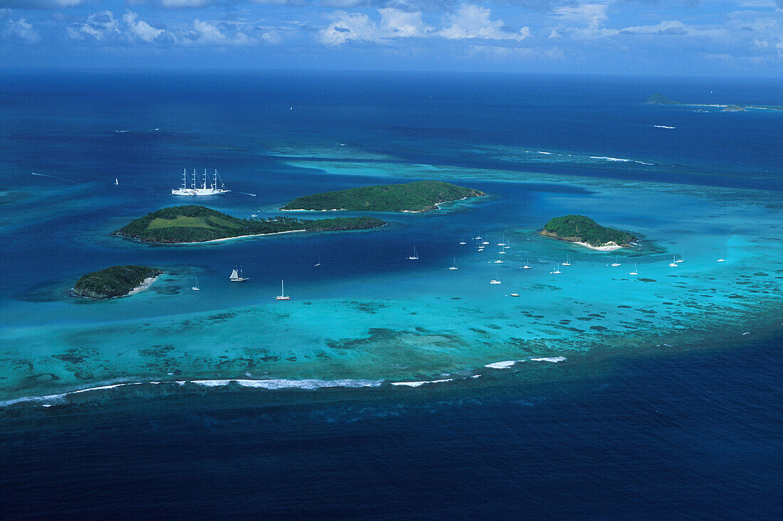 Tobago Cays Grenadinen, Karibik