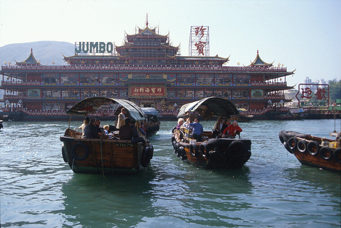 Jumbo, Schwimmendes Restaurant Hong Kong