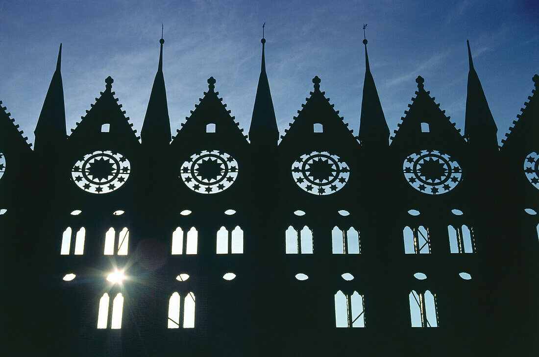 Rathaus von Stralsund, Mecklenburg-Vorpommern, Deutschland