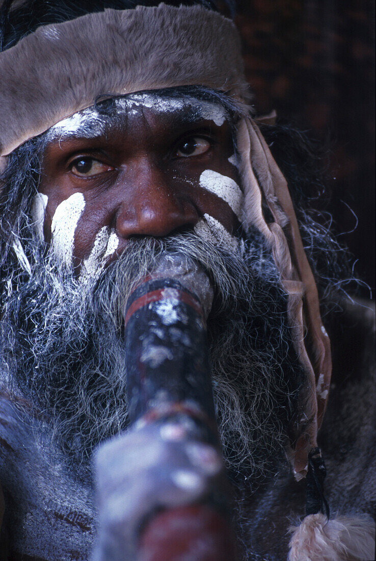 Aborigine-Musiker, Sidney New South Wales, Australien