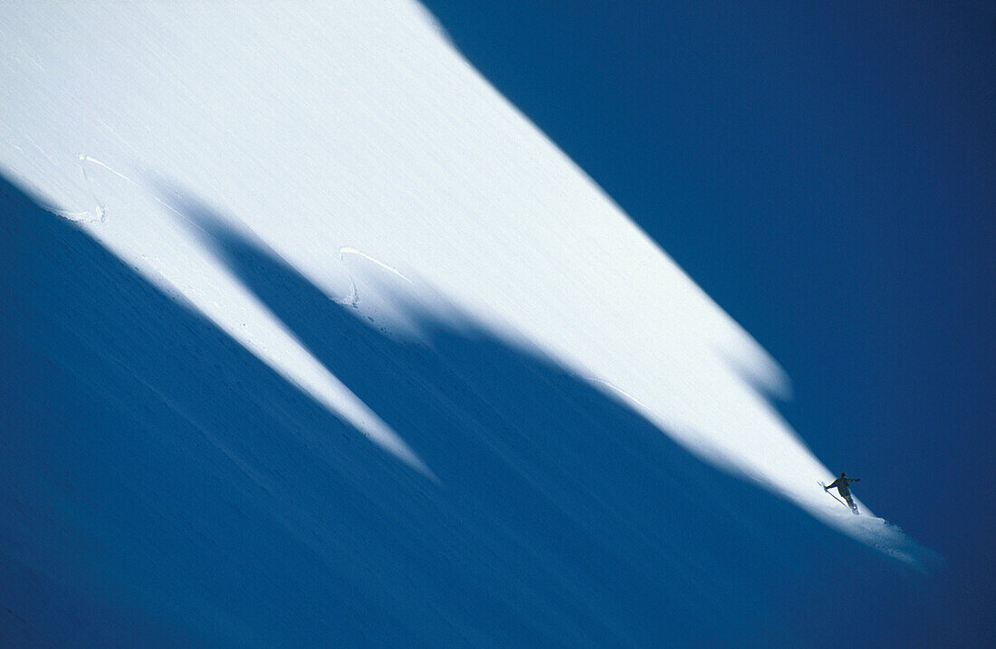 Snowboarding an unberührtem Steilhang Katalog 3, Nr. 0792