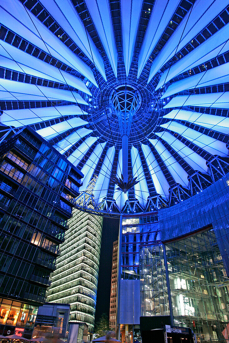 Sony Center am Potsdamer Platz, Berlin, Deutschland