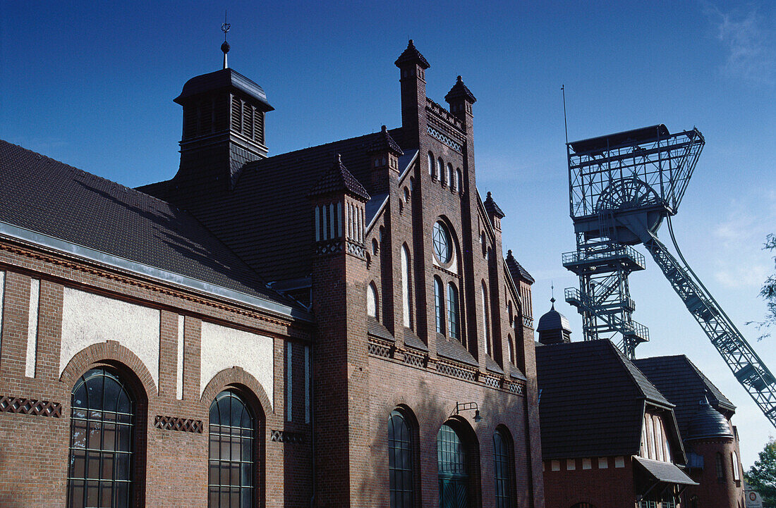Old factory Zeche Zollern II, Dortmund, Ruhr Basin, Germany
