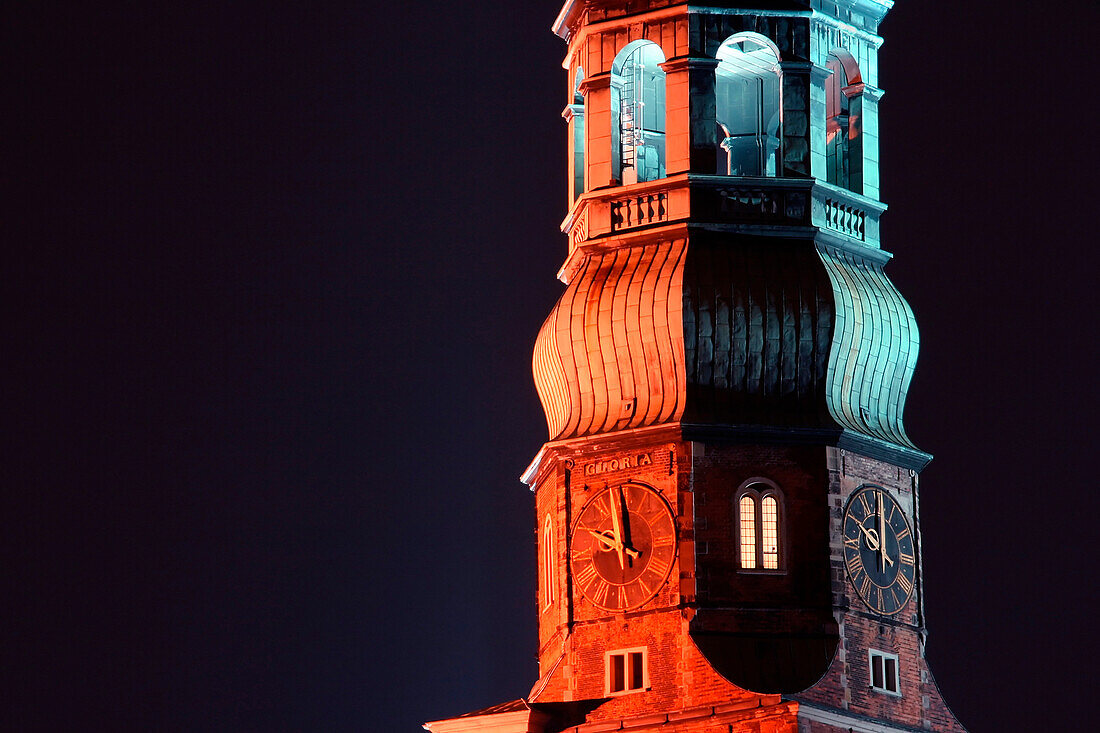Church Tower, Hamburg, Germany