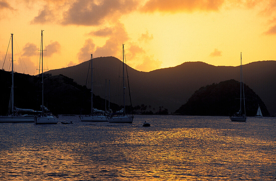 Sugar loaf, Pain de sucre, Iles de Saintes, Guadeloupe Caribbean, America