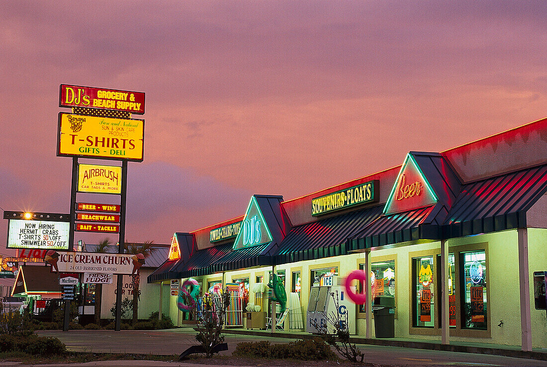 Shops, Panama City Florida, USA