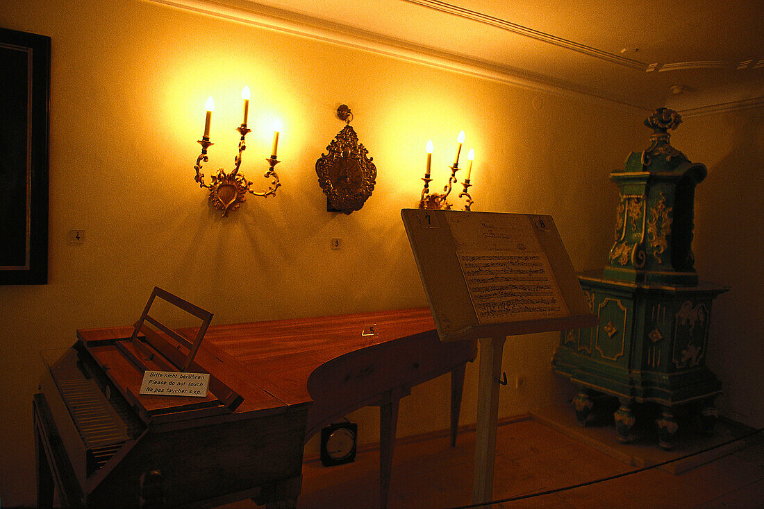 Mozarts Geburtshaus, Getreide Gasse Salzburg, Oesterreich