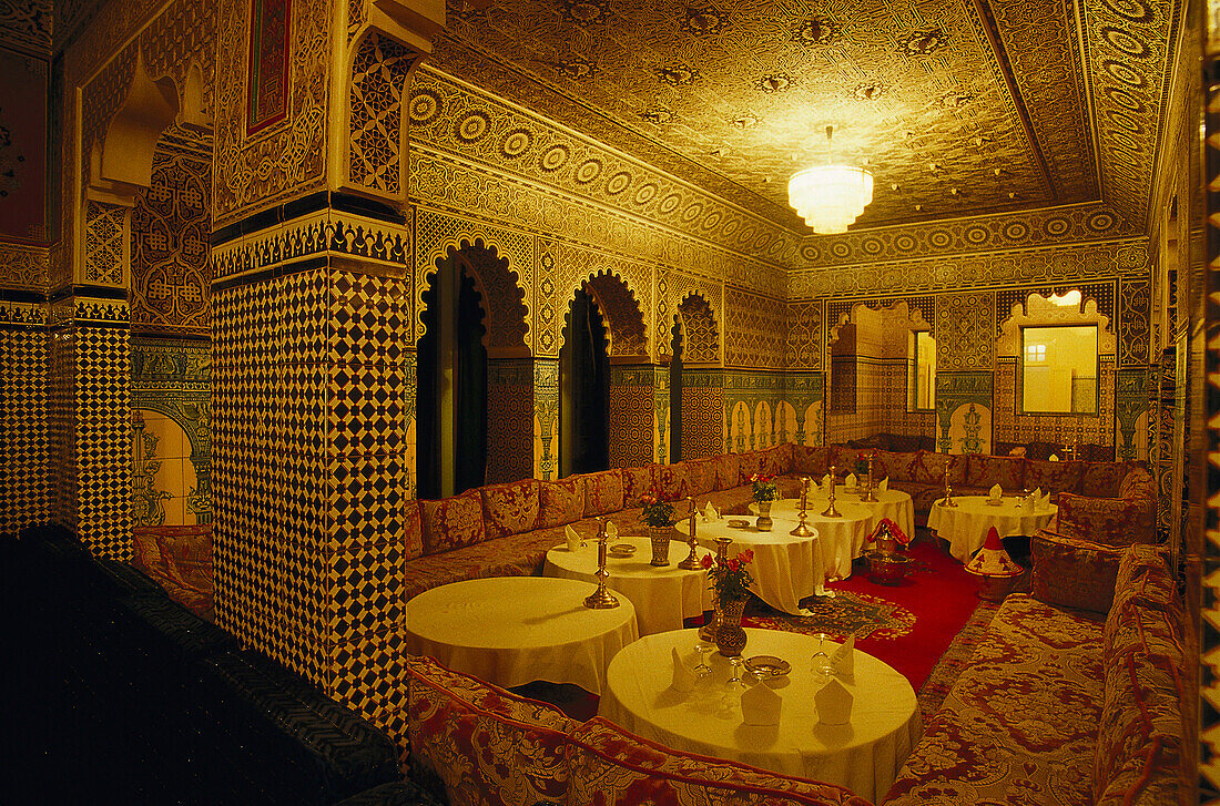 Restaurant LE RIAD, Medina, Marrakech Marokko