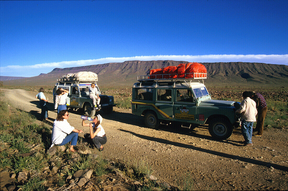 Landrover, Tour, bei Akka Süd-Marokko