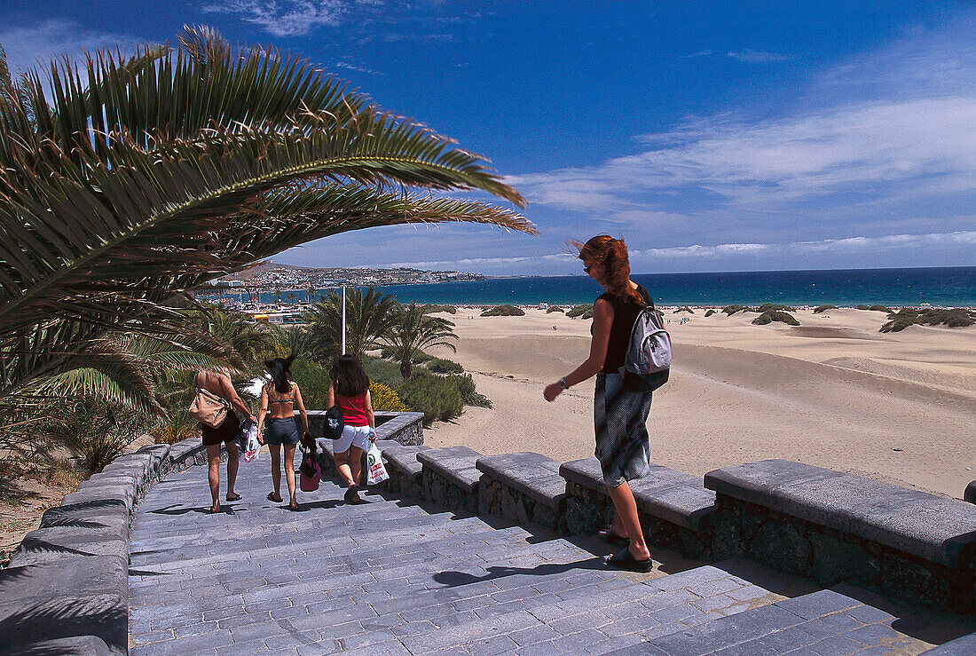 Playa del Ingles, Gran Canaria, Canary Islands, Spain