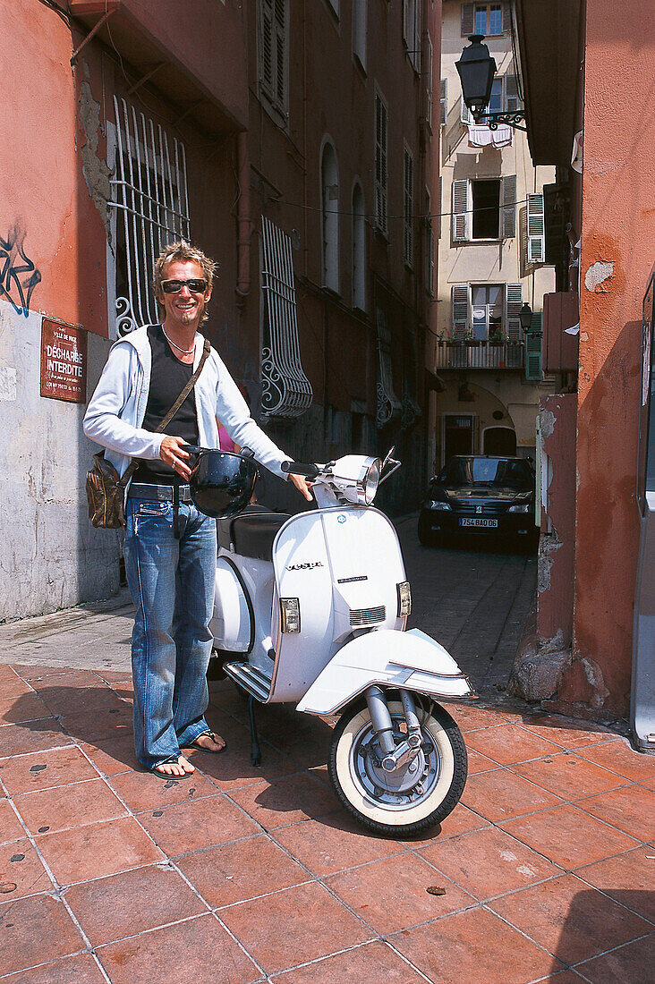 Vespa, Nice Côte D'Azur, France