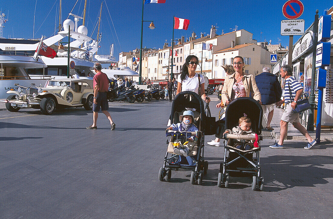 Harbour, St. Tropez Cote d'Azur, France