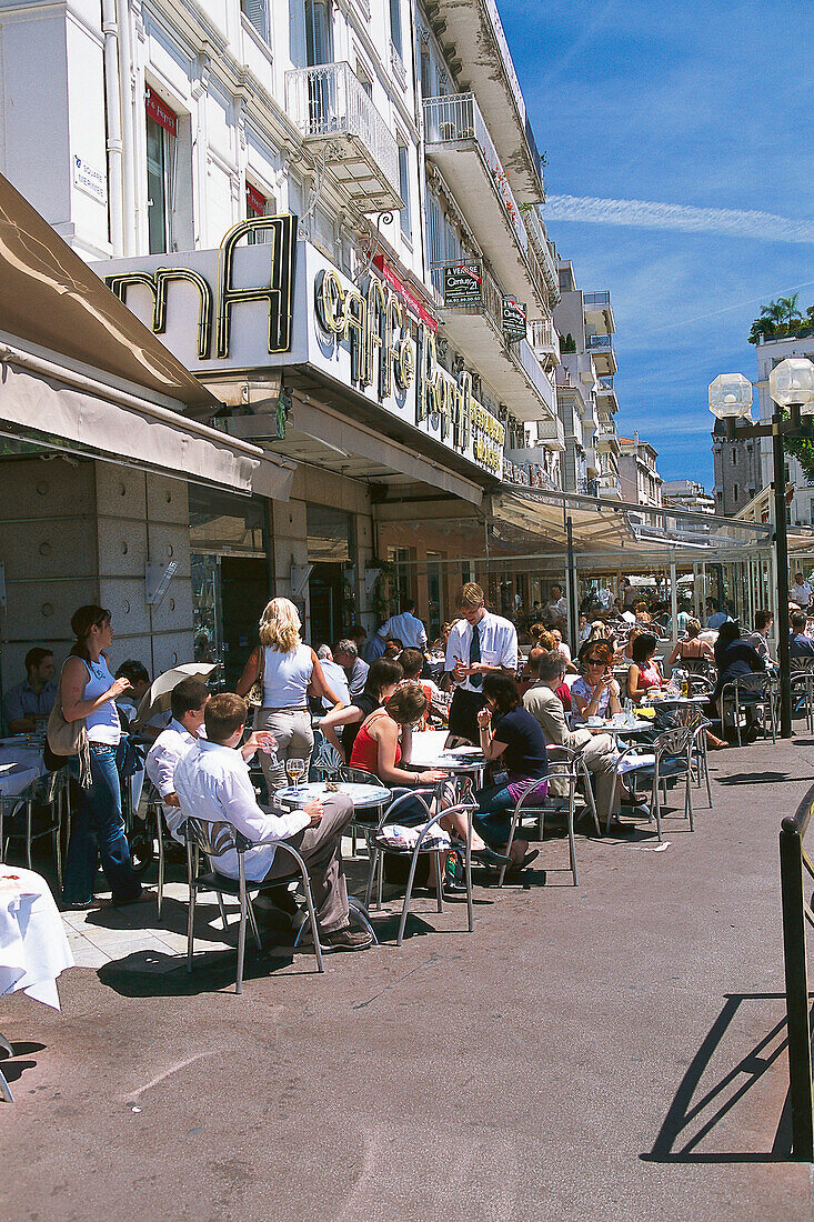 Caffe Roma, Boulevard de la Croisette, Cannes Côte d'Azur, France