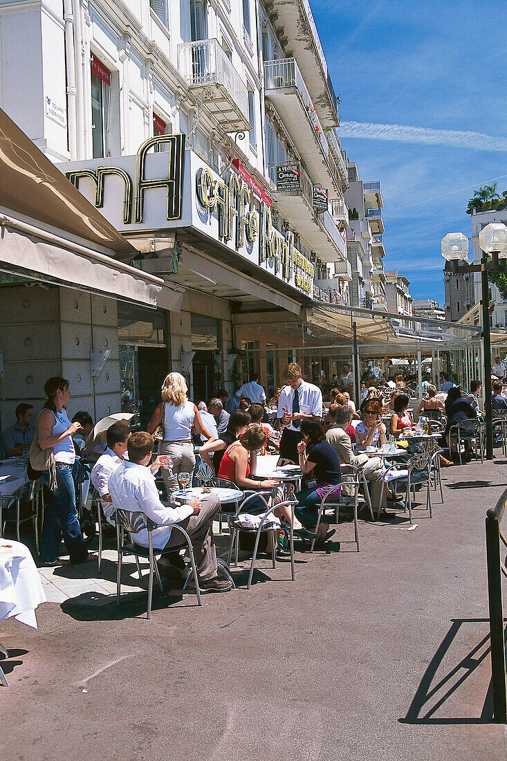 Caffe Roma, Boulevard de la Croisette, Cannes Cote d'Azur, France