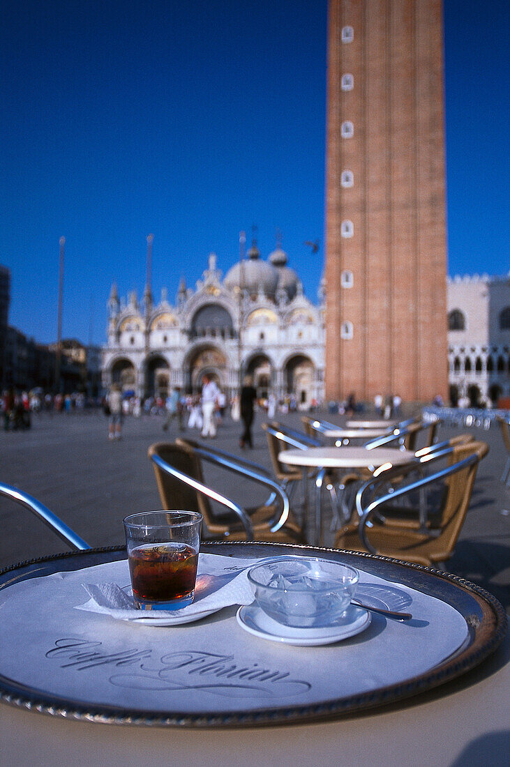 Martini, Café Florian, San Marco Place Venice, Italy