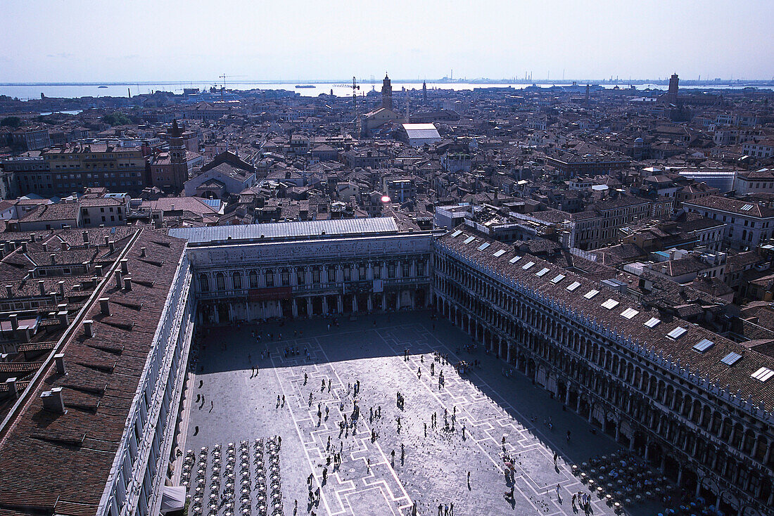 Overview, San Marco Place Venice, Italy