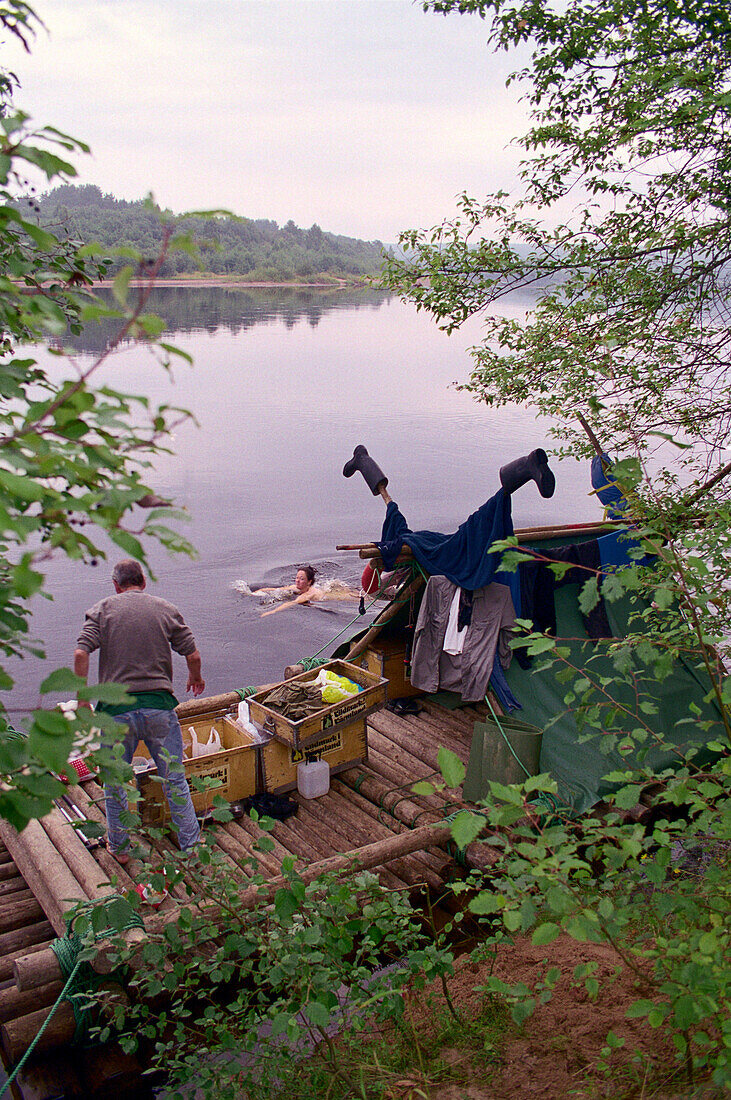 Float, River Klarälven, South Sweden