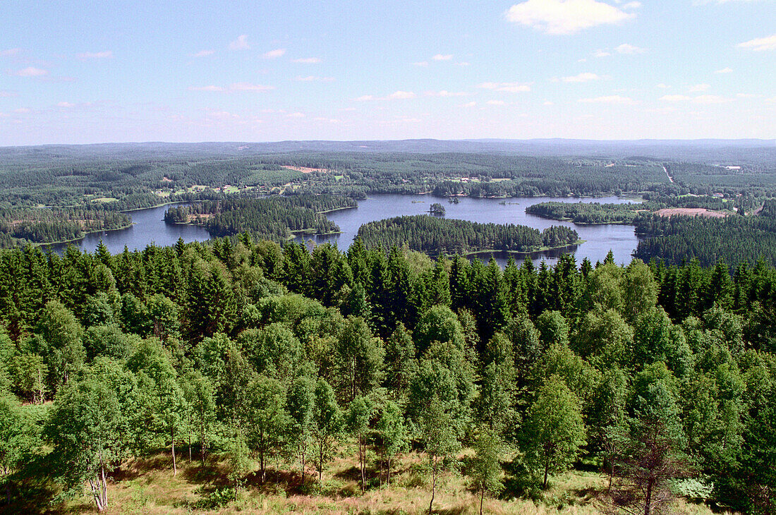 Typical Swedish Landscape, Smaland Sweden