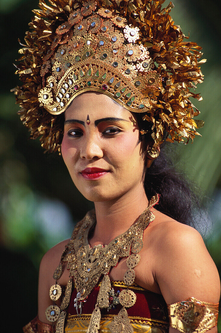 Legong Tänzerin, Bali, Indonesien