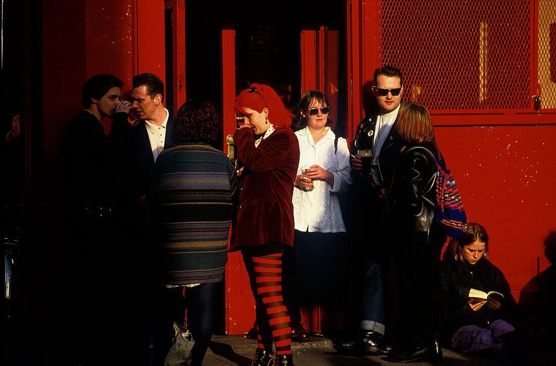 Jugendliche, Temple Bar District, Dublin Irland