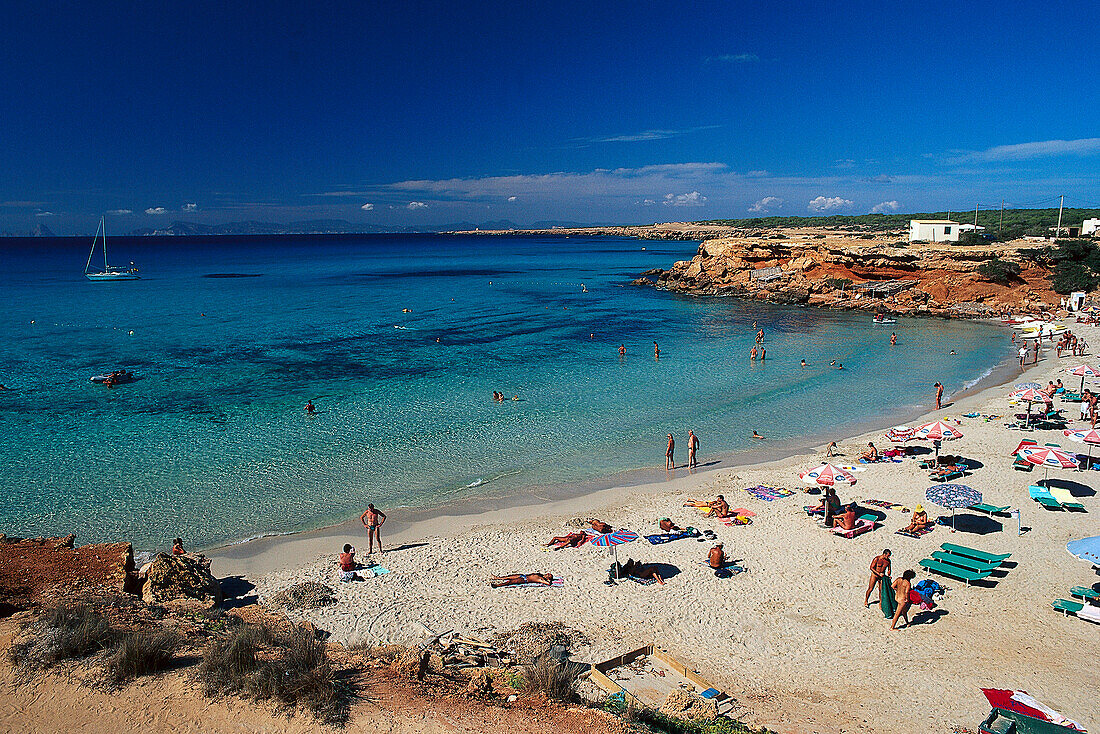 Beach, La Gavia, Formentera Balearic Islands, Spain