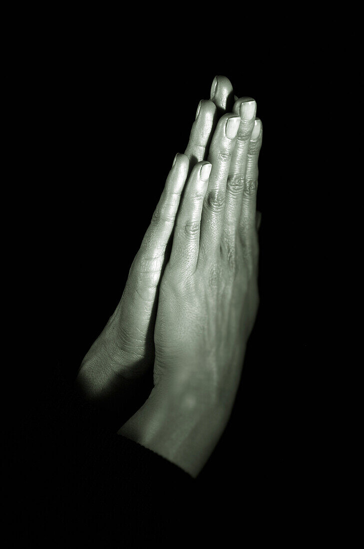 Praying hands, people hands