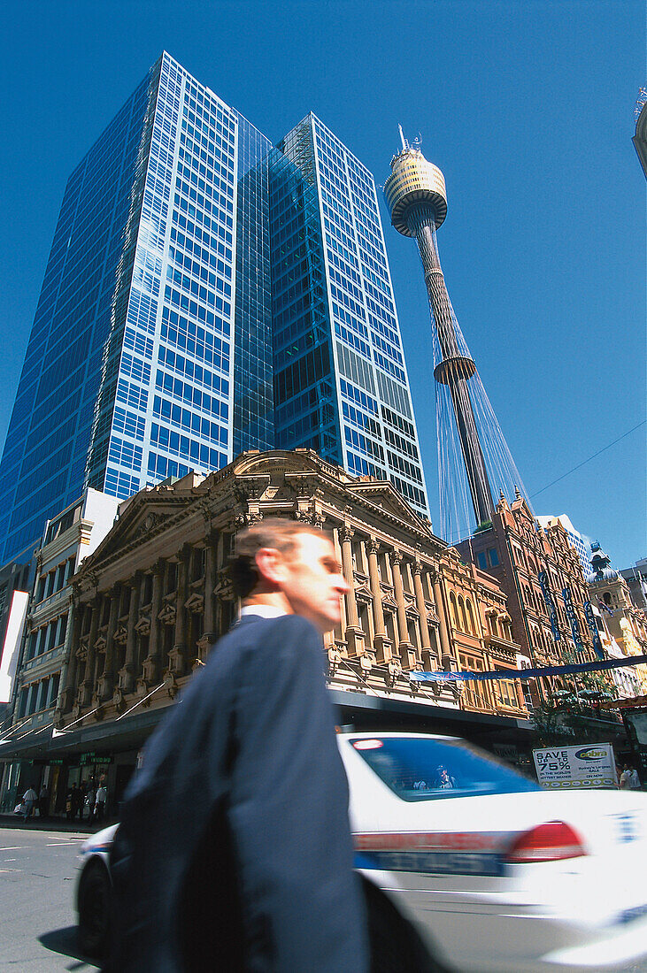 Geschaeftsviertel, King-Street, Sydney North South Wales, Australien