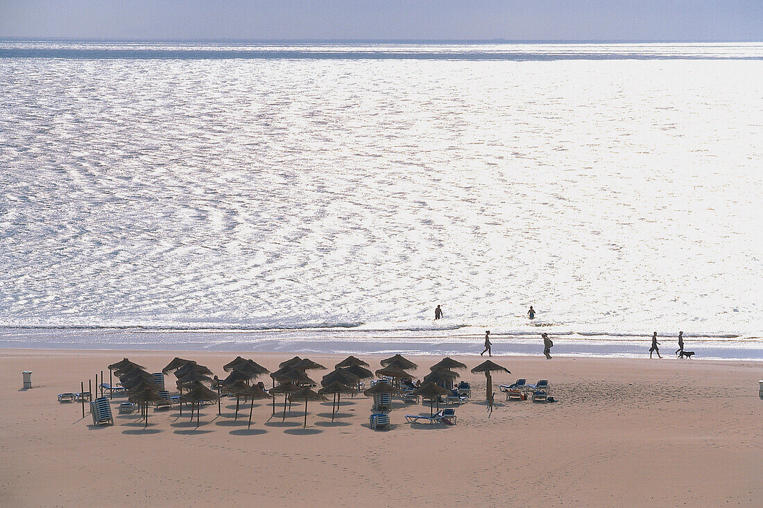 Playa de la Fontanilla, Costa de la Luz, Andalusien, Spanien