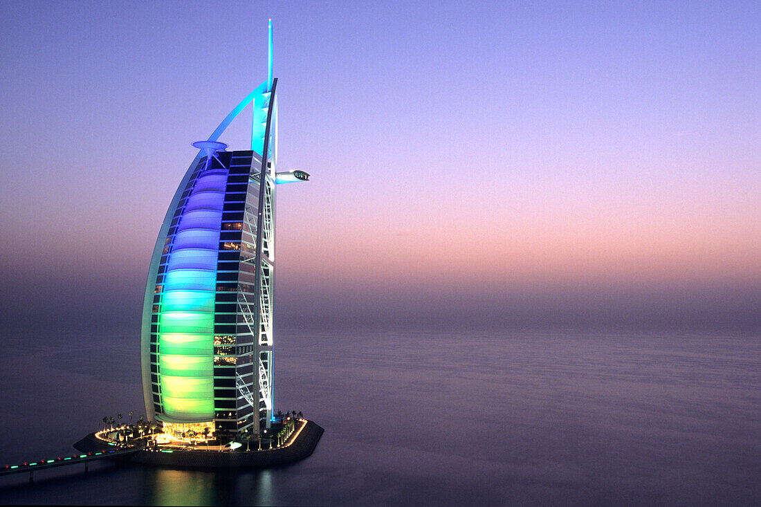 Hotel Burj al-Arab, Dubai, UAE