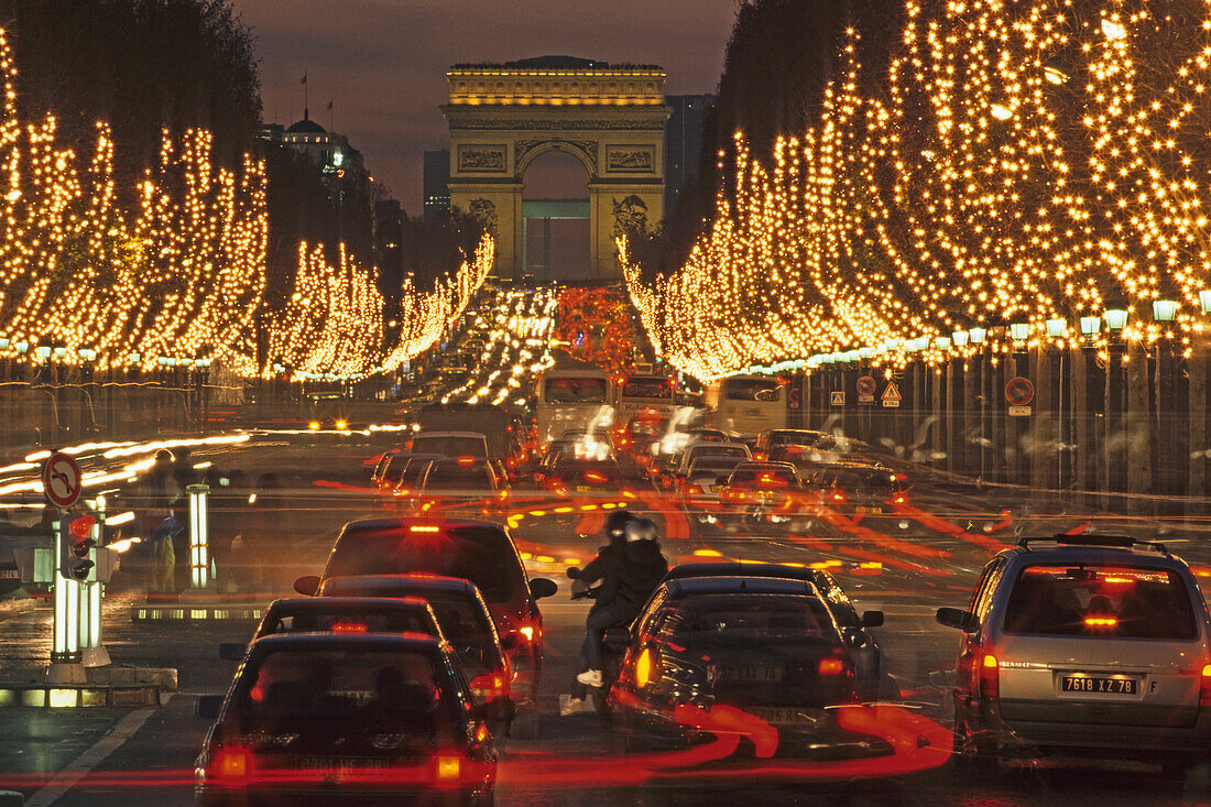 Champs Elysées, Paris Frankreich