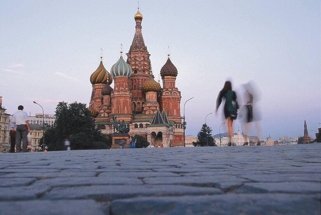 Saint Basil's Cathedral, The Cathedral of the Protection of Most Holy Theotokos on the Moat, Moscow, Russland