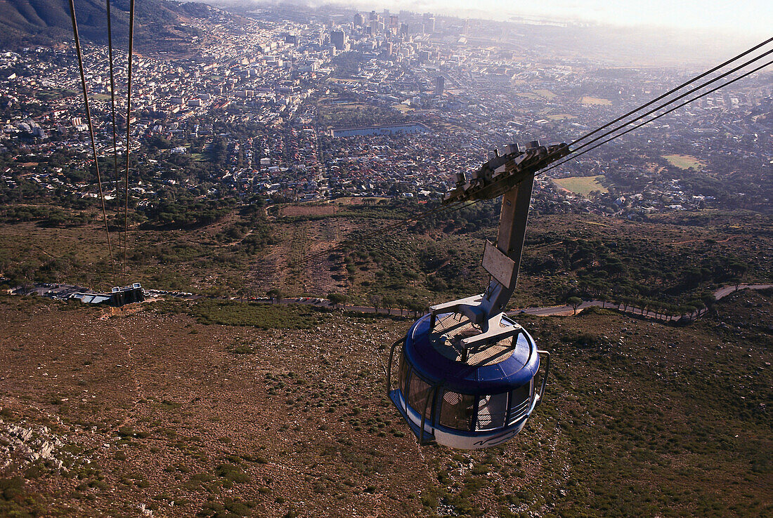 Cable Car, Table Mountain, Cape Town South Africa