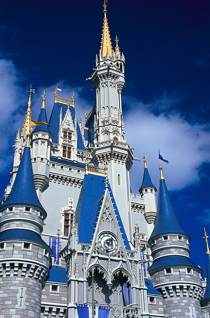 Cinderella´s Castle, Magic Kingdom, Disneyworld, Orlando Florida, USA