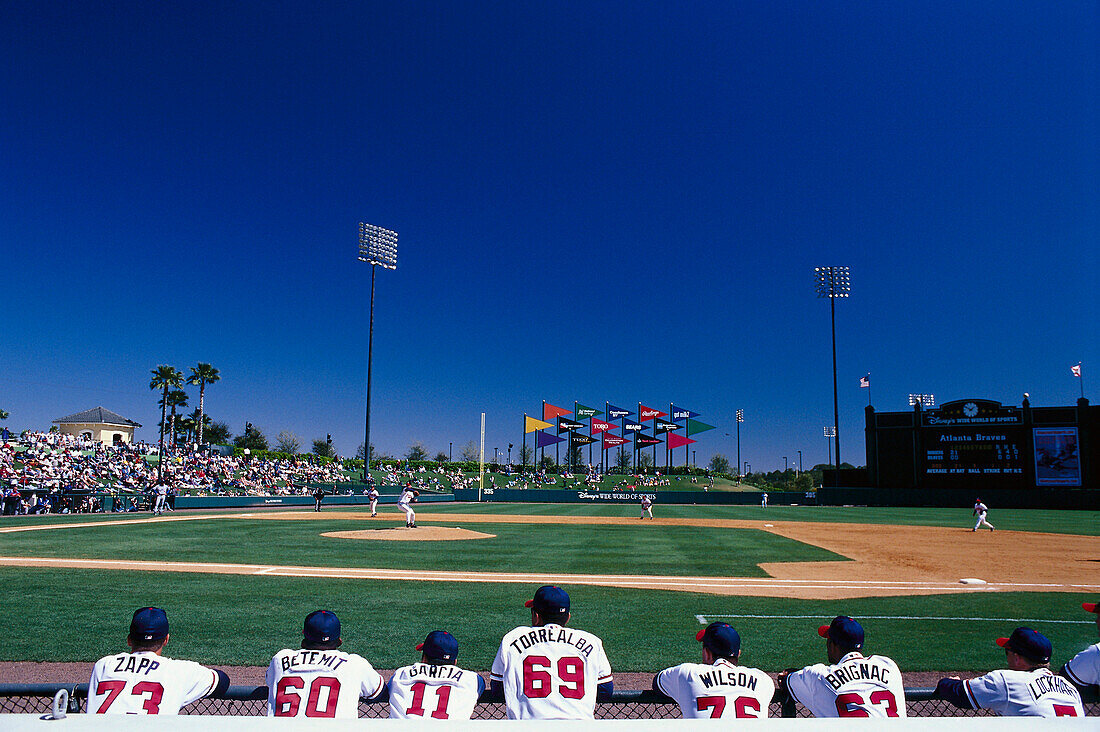 Baseball complex, Disneyworld, Orlando Florida, USA
