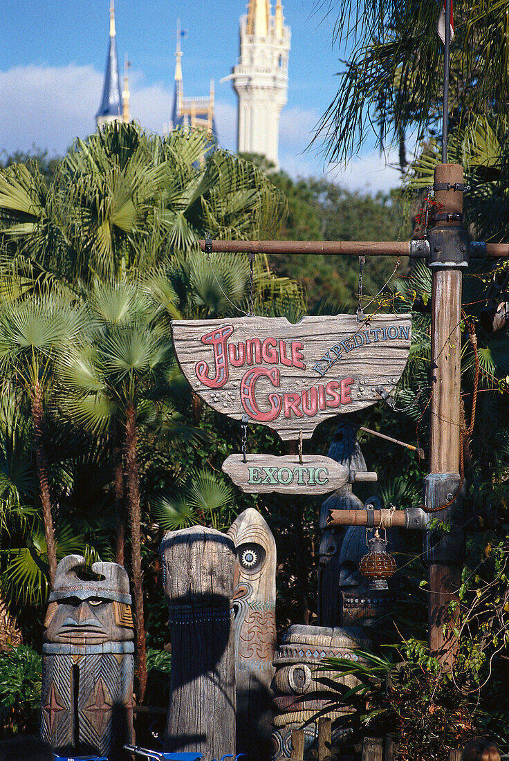 Jungle Cruise , Magic Kingdom, Disneyworld, Orlando Florida, USA