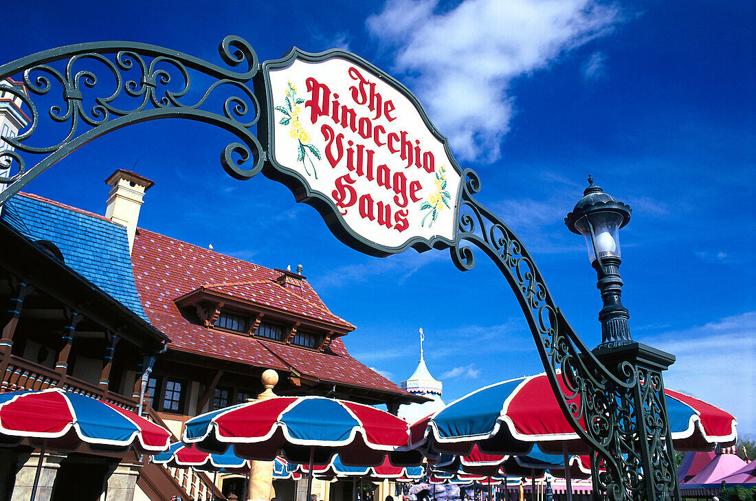 Pinocchio Village, Magic Kingdom, Disneyworld, Orlando Florida, USA