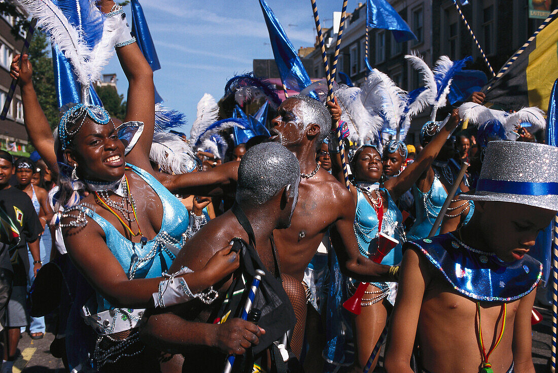 Notting Hill Carnival, London, England Great Britain