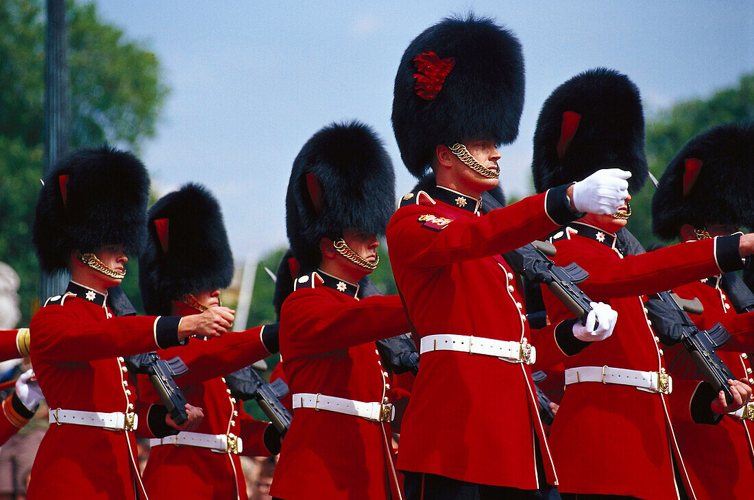 Changing of the Guard, Buckingham Palace, London England, Great Britain